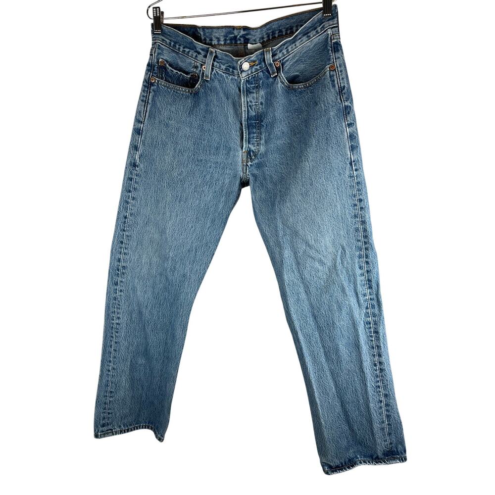 Levi’s 501 XX Original Fit Jeans W34 L30 Button Fly 100% Cotton Medium Wash
